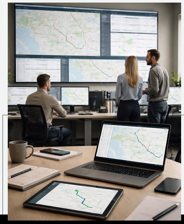 Трекинг грузов и Fleet Management, мониторинг автопарка в Копейске