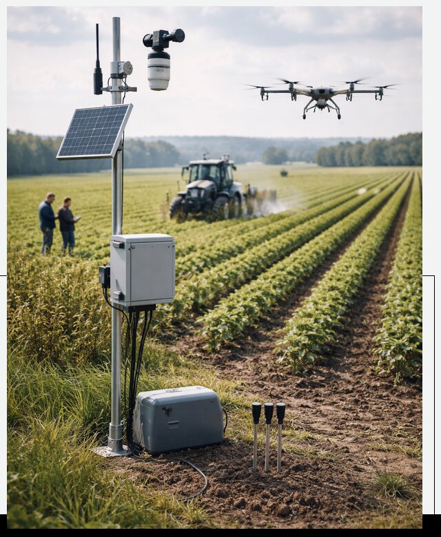 Разработка IoT мониторинга полей в Копейске от 8724 р. | АвикейКпс